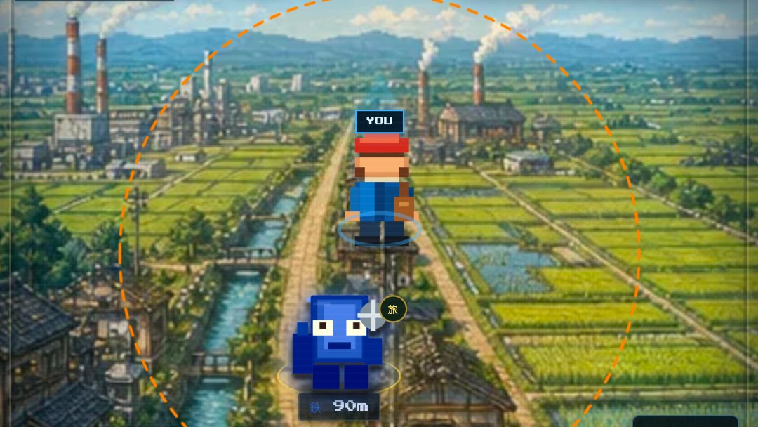 群馬モンスターズ プレイ画面